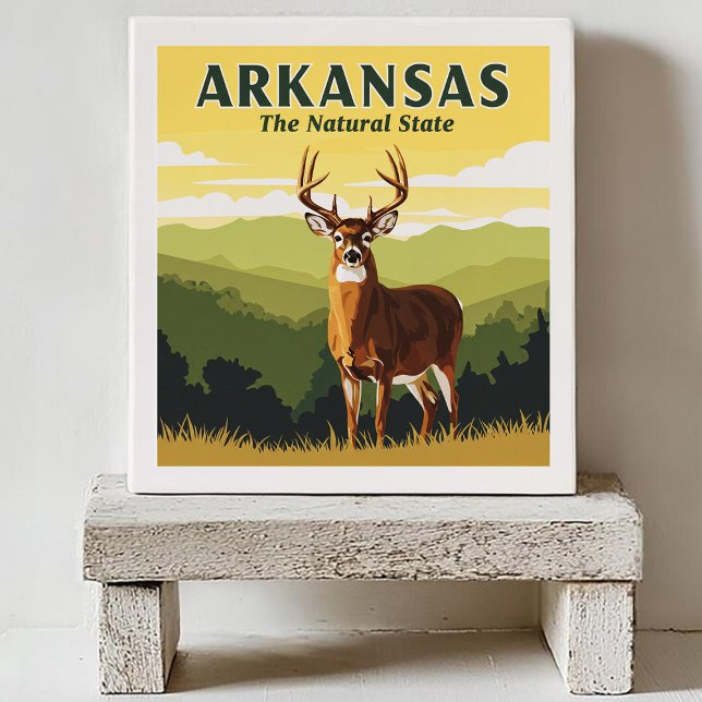 Vintage Arkansas Ceramic Tile (Creator Uploaded)
