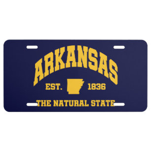Vintage Arkansas License Plate