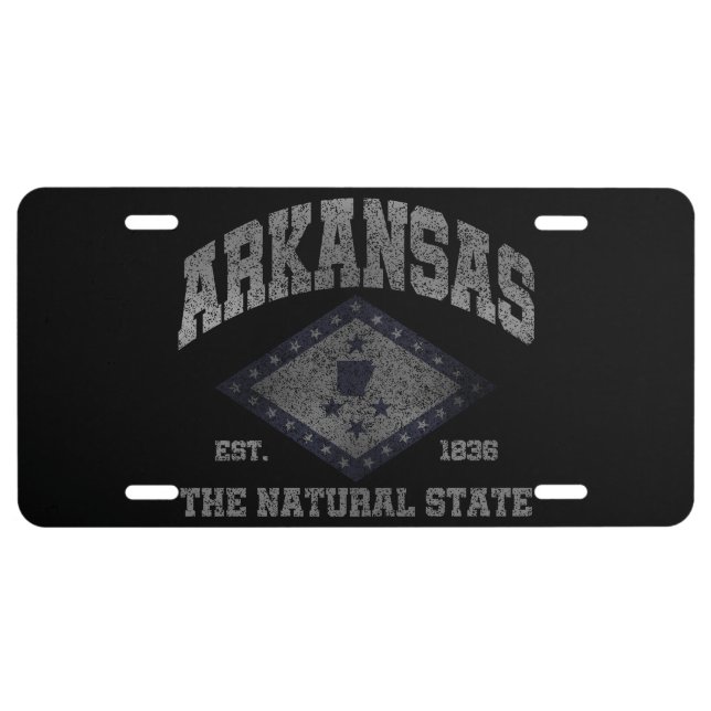 Vintage Arkansas License Plate (Front)