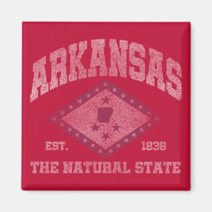 Vintage Arkansas Magnet