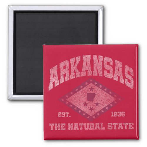Vintage Arkansas Magnet