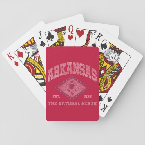 Vintage Arkansas Poker Cards