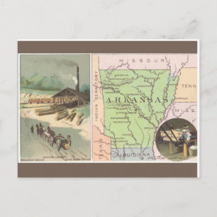 Vintage Arkansas Postcard