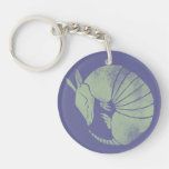 Vintage Armadillo Keychain
