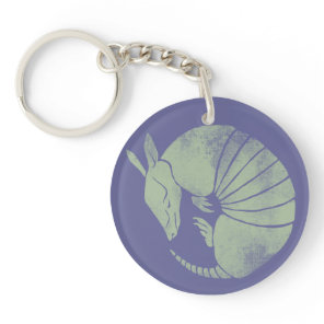 Vintage Armadillo Keychain