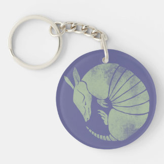 Vintage Armadillo Keychain