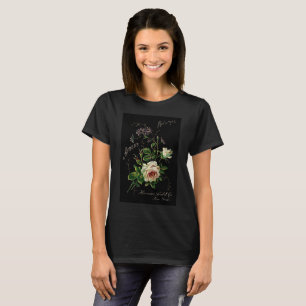 Vintage Armant's Perfumes Black Roses T-Shirt
