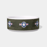 Vintage Army Air Corps Patriotic Star Bowl