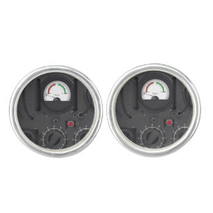 Vintage Army Radio. Cufflinks