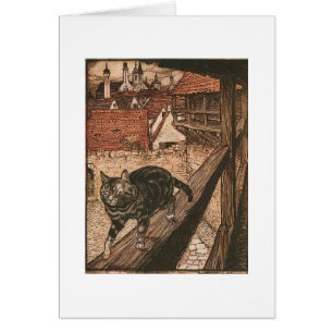 Vintage Art - Cat's Adventure,
