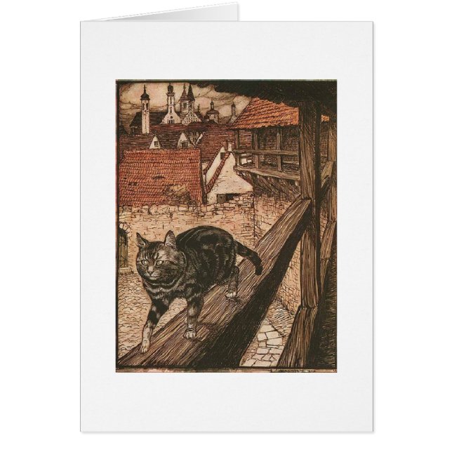 Vintage Art - Cat's Adventure, Cards (Front)