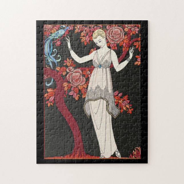 Vintage Art Deco 20s Fashion  Jigsaw Puzzle (Vertical)