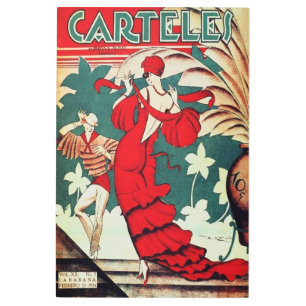 Vintage Art Deco - Carteles - Carribian Dancer
