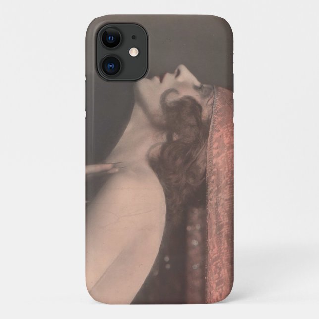  Vintage Art Deco Dancer iPhone case (Back)