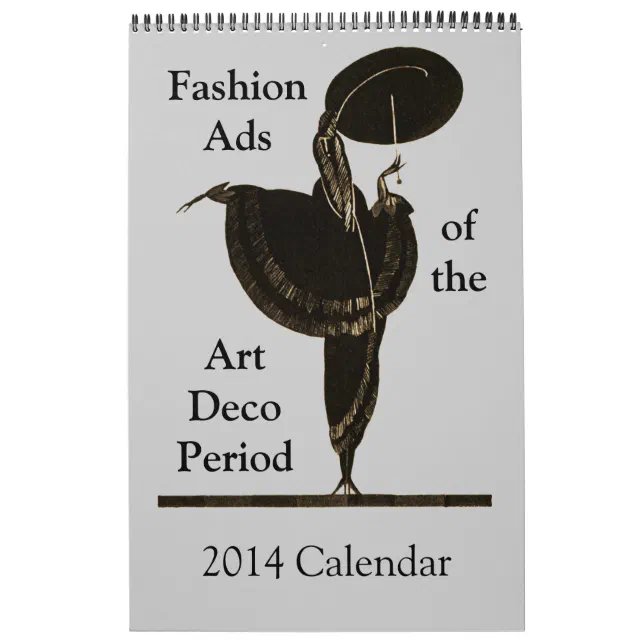 2024 Wall Calendar, 1920S Art Deco Women By George Barbier/Fashion