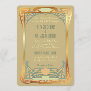 Vintage Art Deco ~ Gatsby Inspired Invitation