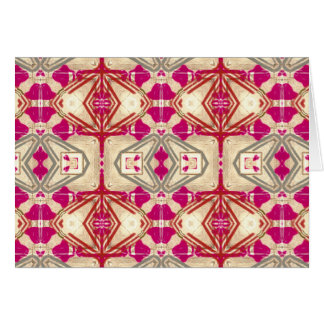Vintage Art Deco Gold Magenta Red Grey Cards