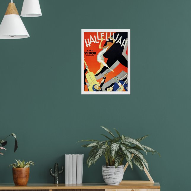 Vintage Art Deco Jazz Musicians Poster | Zazzle