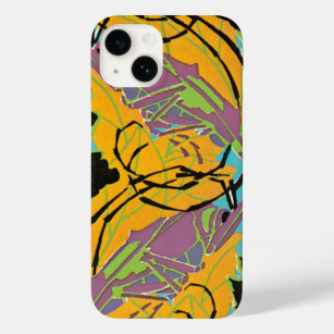 Vintage Art Deco Jazz Pochoir Garden Grasshoppers Case-Mate iPhone 14 Case