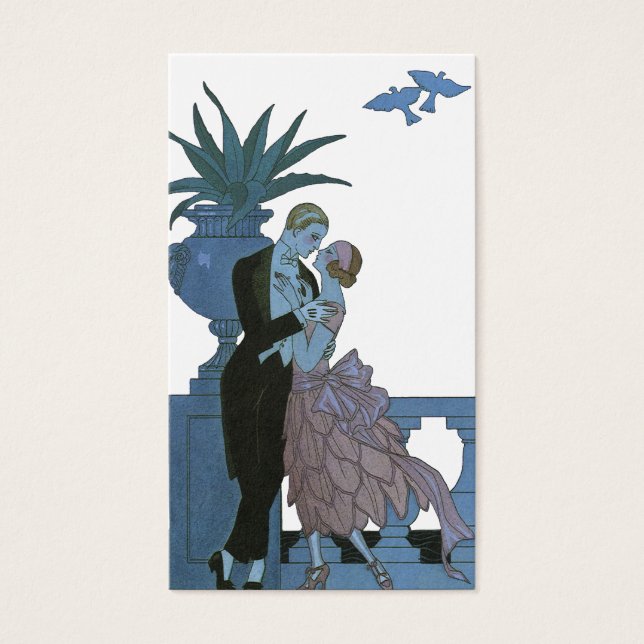Vintage Art Deco Newlyweds, Love Wedding Dance (Front)