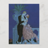 Vintage Art Deco Newlyweds Save the Date
