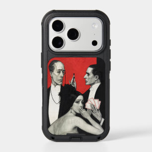 Vintage Art Deco Noir Mystery Poker Benda Art iPhone 17 Pro Case