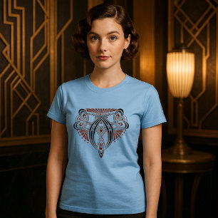 Vintage Art Deco Ornament Design T-Shirt