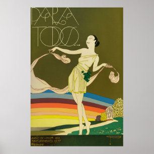Vintage Art Deco - Para Todos - Greek Girl Poster