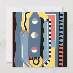 Vintage Art Deco Pochoir Jazz Geometric Patterns