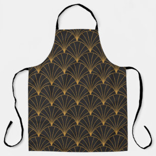 Vintage Art Deco Seamless Pattern. Geometric decor Apron
