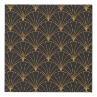 Vintage Art Deco Seamless Pattern. Geometric decor