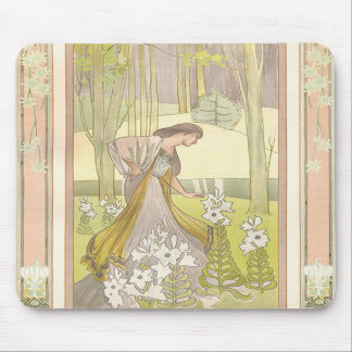 Vintage Art Deco Style Mousepad