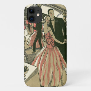 Vintage Art Deco Wedding, Newlyweds First Dance iPhone 11 Case
