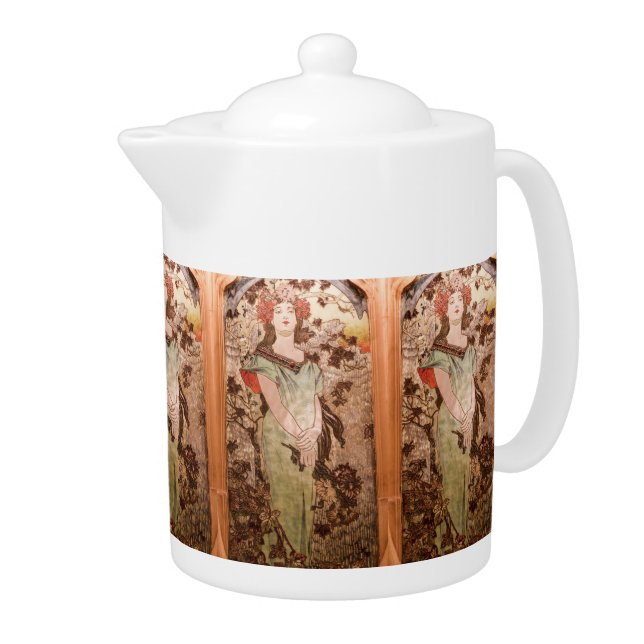 Vintage Art DecoTeapot Teapot (Right)