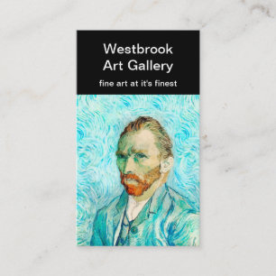 Vintage Art Gallery Business Cards