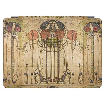 Vintage Art Gesso Wall Frieze Ipad Air Cover by OldArtReborn at Zazzle