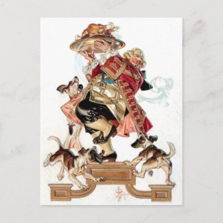 Vintage Art Humorous Thanksgiving Postcards