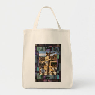 Vintage Art Jesus Blood Of The Redeemer Tote Bag