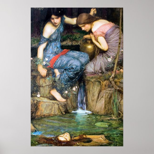 Vintage Art John William Waterhouse Poster (Front)