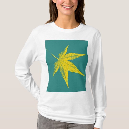 Vintage Art Leaf 09 T-Shirt