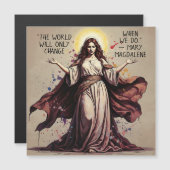 Vintage Art Mary Magdalene Quote  (Front/Back)