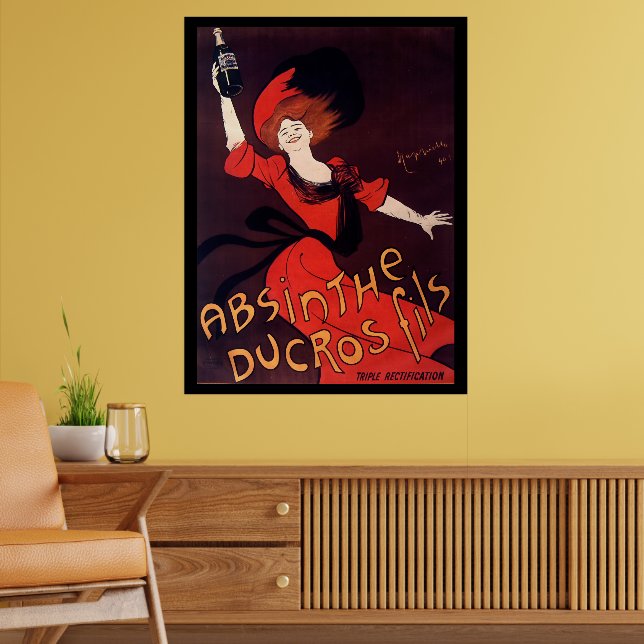 Vintage Art Nouveau Absinthe by Leonetto Cappiello Poster (Living Room 2)