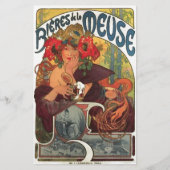 Vintage Art Nouveau Alphonse Mucha (Front)