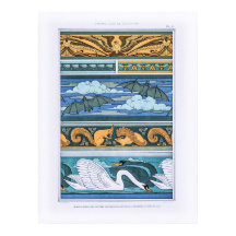 Vintage Art Nouveau Animal Forms in Decoration