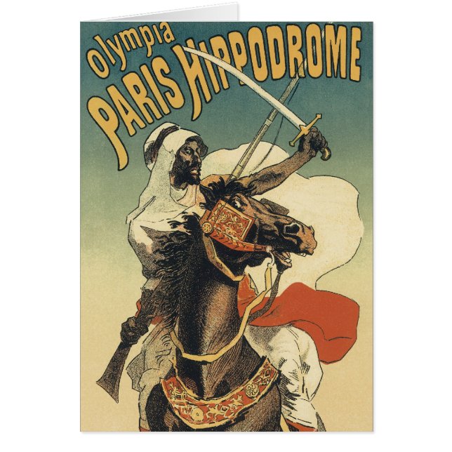 Vintage Art Nouveau, Arabs of the Sahara Desert (Front)