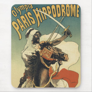 Vintage Art Nouveau, Arabs of the Sahara Desert Mouse Pad