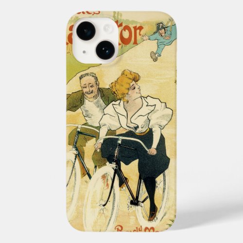 Vintage Art Nouveau Bicycles Gladiator Cycles Case_Mate iPhone 14 Case