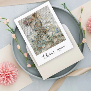 Vintage Art Nouveau Bridal Shower Thank You