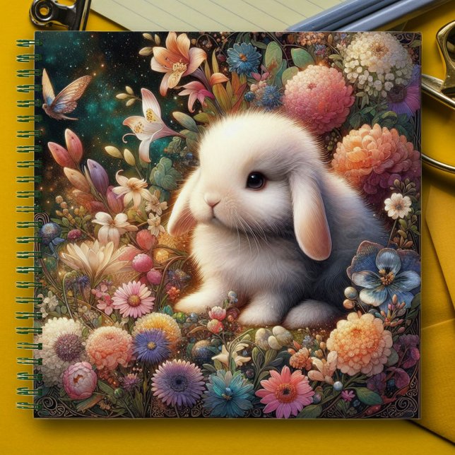 Vintage Art Nouveau Bunny Journal (Creator Uploaded)