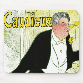 Vintage Art Nouveau, Caudieux by Toulouse Lautrec Mouse Pad